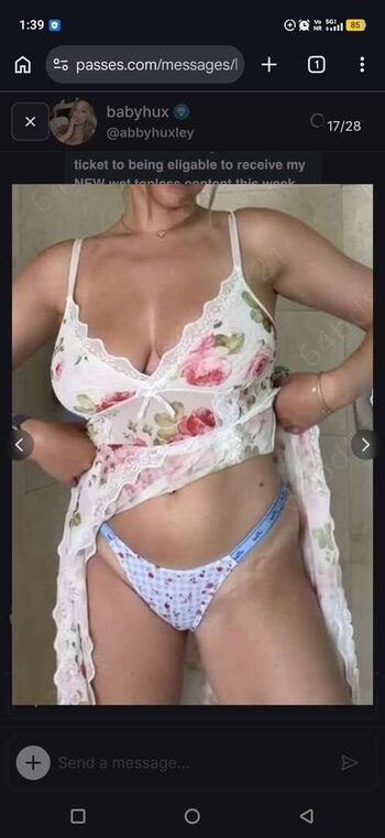 🔥 Abbyhuxley leaked private photo uncensored full