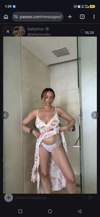 🔥 Abbyhuxley leaked private photo uncensored full