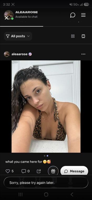 🔥 Aleaarose leaked private photo uncensored full