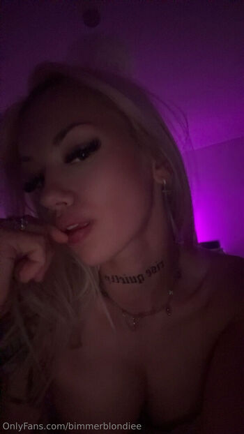 🔥 Bimmerblondiee leaked private photo uncensored full