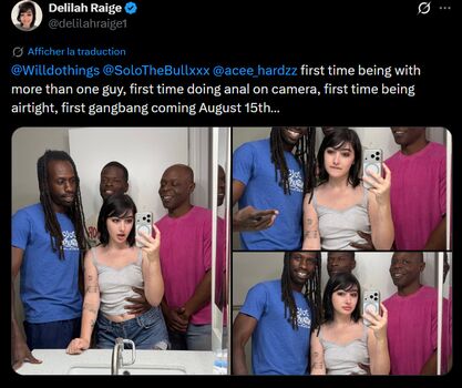 🔥 Delilah raige  page leaked private photo uncensored full