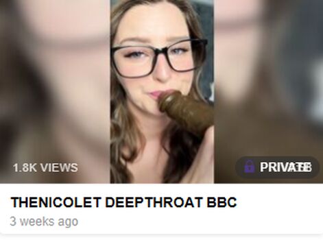 🔥 Thenicolet s leaked private photo uncensored full